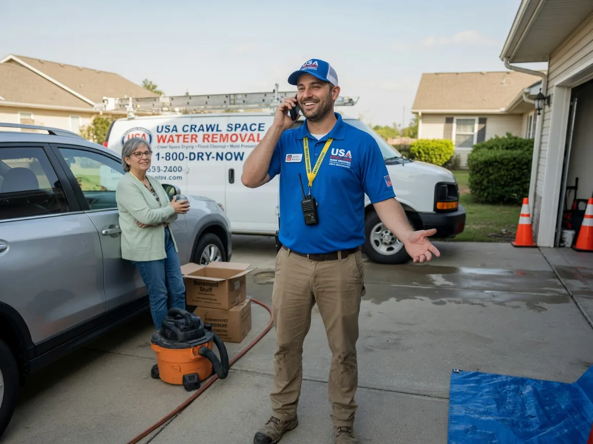 Crawl Space Water Removal Only, TN FAQs